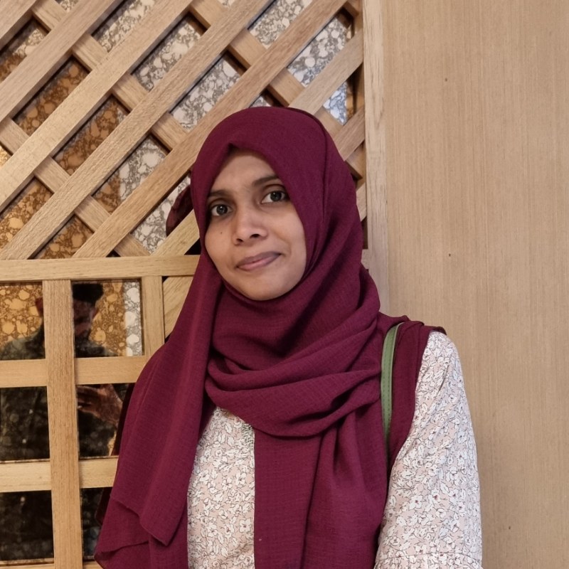Portrait of Mrs. Fathima Nasriya